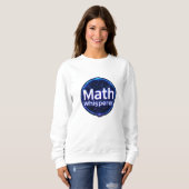Sweatshirt Math Enseignant Math Whisperer (Devant entier)