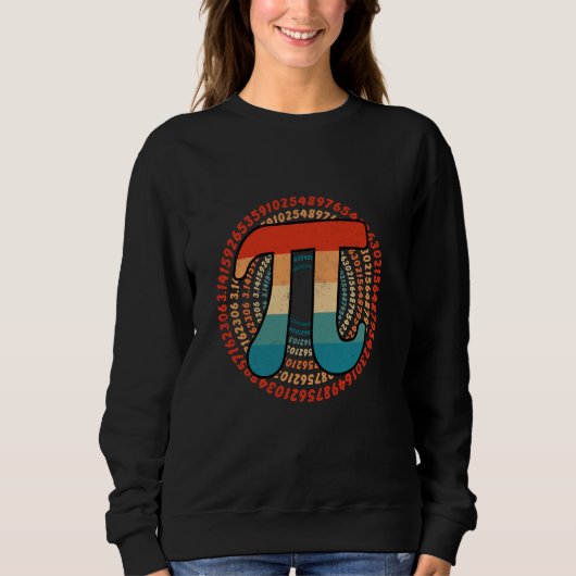Sweatshirt Math Est Simple Comme Pi Math Enseignant Joyeux Pi (Devant)