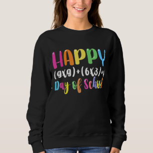 Sweatshirt Math Formula 100 Jours De L'École Enseignant Garço