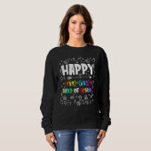Sweatshirt Math Formula 100 Jours De L'École Enseignant Garço (Devant entier)