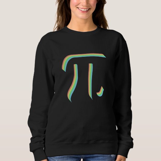 Sweatshirt Math Pi-Symbol Pi_3 (Devant)