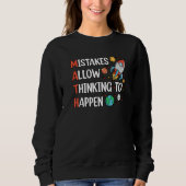 Sweatshirt Math Study Guide Teacher Mistakes Allow Thinking T (Devant)