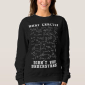 Sweatshirt Math Teacher (Devant)