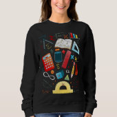 Sweatshirt math teacher Student (Devant)