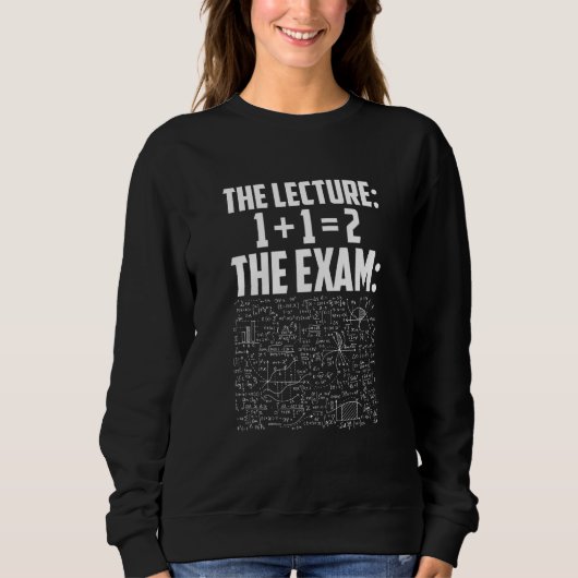 Sweatshirt Math Teacher Teaching Lifestyle Mathemathics Probl (Devant)