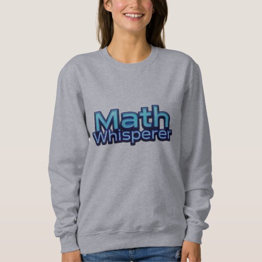 Sweatshirt Math Whispere (Devant)
