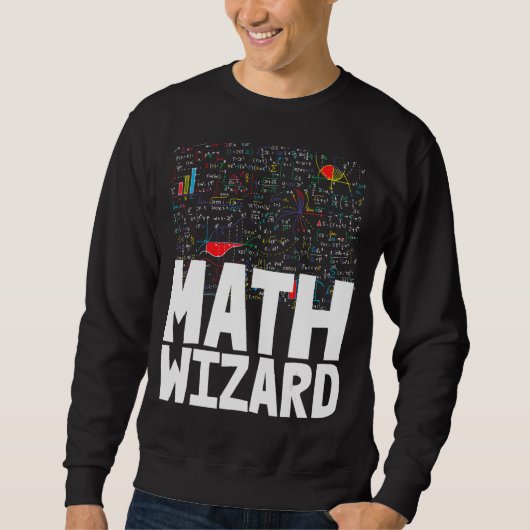 Sweatshirt Math Wizard Toddler Mathletics Anniversaire (Devant)