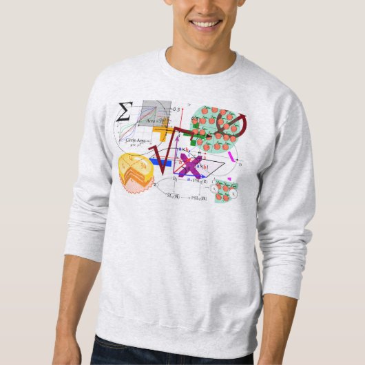 Sweatshirt mathématiques formule école de physique (Devant)