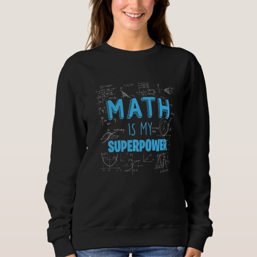 Sweatshirt Mathématiques Mathématiques Math Math Enseignant P (Devant)