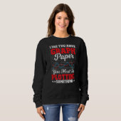 Sweatshirt Mathématiques Mathématiques Mathématiques Mathémat (Devant entier)