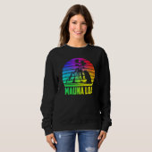 Sweatshirt Mauna Loa Hawaii Volcanoes National Park Volcanic (Devant entier)