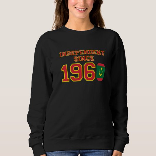 Sweatshirt Mauritania - Independent Since 1960 Premium (Devant)