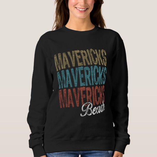 Sweatshirt MAVERICKS BEACH Palmier à trois tons (Devant)