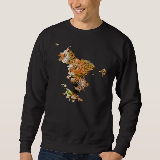 SWEATSHIRT MAYANA LEOPARD (Devant)