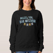 Sweatshirt Mazel Tov Bar Mitzvah (Devant)