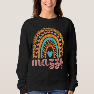 Sweatshirt Mazzy T-Shirt Mazzy Nom Anniversaire Chemise Cadea