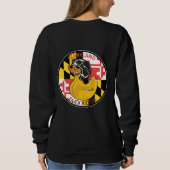 Sweatshirt MDRiders front Logo back Sweat-Shirt (Dos)