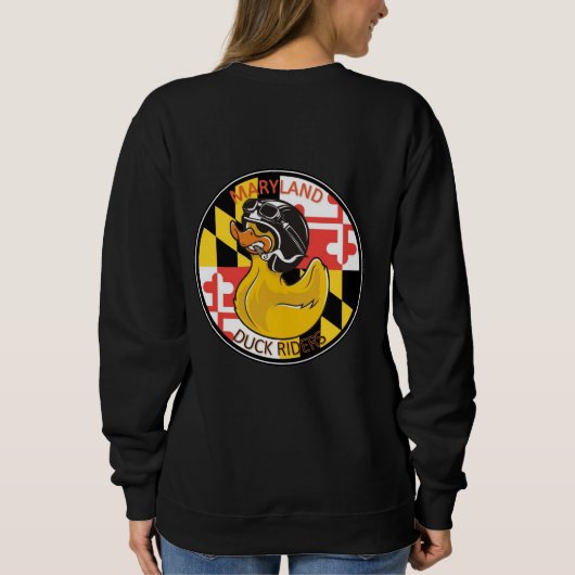 Sweatshirt MDRiders front Logo back Sweat-Shirt (Dos)