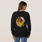 Sweatshirt MDRiders front Logo back Sweat-Shirt (Dos entier)