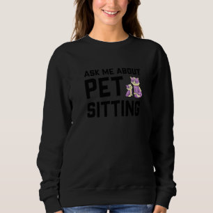 Sweatshirt Me Demander À Propos Animaux Assis Animaux Animaux