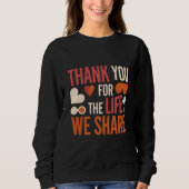 Sweatshirt Meaningful Valentine Gift for Long-Term Couples (Devant)