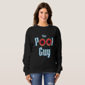 Sweatshirt Mec de la piscine (Devant entier)