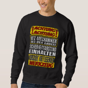 Sweatshirt Mécanicien De Voiture Maître Tournevis Dit