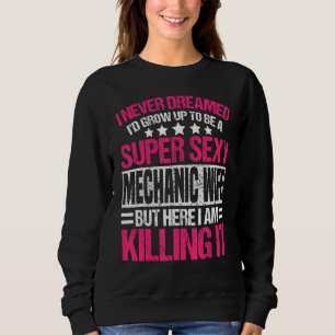 Sweatshirt Mécanique Épouse Vêtements mignons Épouses Design