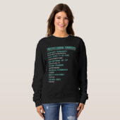 Sweatshirt Mechanical Sarcastic Engineering Understanding En (Devant entier)