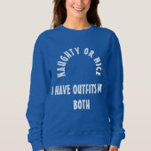 Sweatshirt Méchant ou Gentil (Devant)