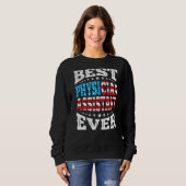 Sweatshirt Médecin Assistant 4e 4 Juillet Amérique (Devant entier)