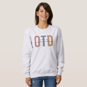 Sweatshirt Médecin de l'ergothérapie sur mesure (Devant entier)