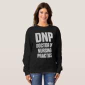 Sweatshirt Médecin Dnp De Pratique En Infirmière Rn Infirmièr (Devant entier)
