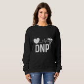 Sweatshirt Médecin Du Pnn Pratique En Infirmière Rn Infirmièr (Devant entier)