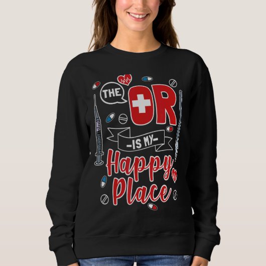 Sweatshirt Médecin infirmier surg (Devant)
