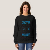 Sweatshirt Médecin retraité médecin retraite (Devant entier)