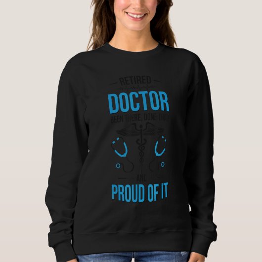 Sweatshirt Médecin retraité médecin retraite (Devant)