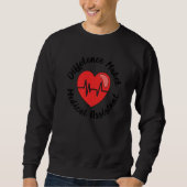Sweatshirt Medical Assistant Difference Maker Med Assistant (Devant)