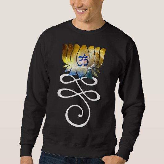 Sweatshirt Méditation du symbole Om (Devant)