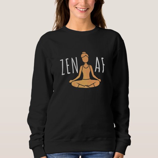 Sweatshirt Méditation Zen (Devant)