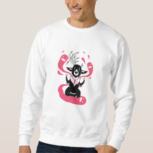 Sweatshirt Méditer le cerf (Devant)