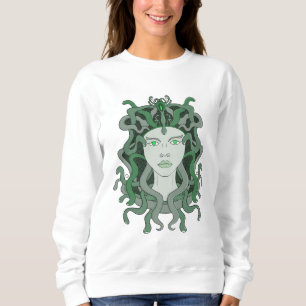 Sweatshirt Medusa Gorgo Snake Gorgin Monster Mythologie grecq