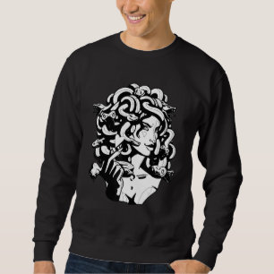 Sweatshirt Medusa Tête Serpent Cheveux Mythologie grecque Anc