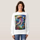 Sweatshirt Méduse (Devant entier)