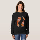 Sweatshirt Méduse Medusus Tentacles Méduse (Devant entier)
