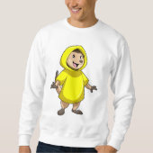Sweatshirt Meerkat avec Raincoat (Devant)