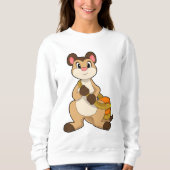 Sweatshirt Meerkat avec sac (Devant)