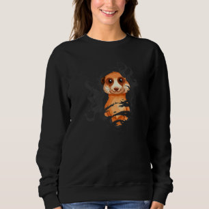 Sweatshirt Meerkat Wild Petit animal Whisperer Halloween