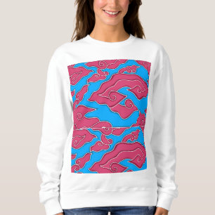 Sweatshirt Mega Mendung Batik