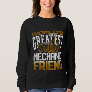 Sweatshirt Meilleur ami mécanicien automobile de réparation d